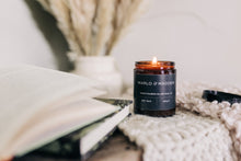 Load image into Gallery viewer, Black Plum & Rhubarb Soy Wax Candle